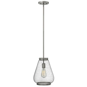 Finley - 1 Light Medium Pendant in Traditional Style - 10 Inches Wide by 13.5 Inches High - 1032749