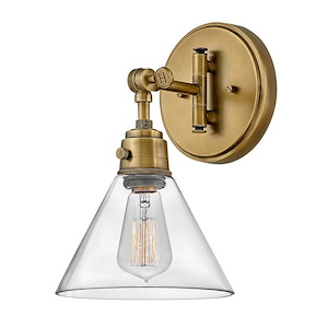 Arti - 1 Light Small Wall Sconce in Transitional Style - 7.5 Inches Wide by 12.25 Inches High - 1032679