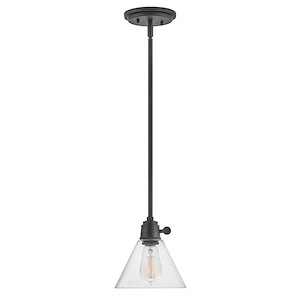 Arti - 1 Light Small Pendant in Transitional Style - 7.75 Inches Wide by 8.25 Inches High