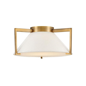 Calla - 16W LED Medium Flush Mount in Transitional Style - 15.75 Inches Wide by 6.75 Inches High - 820147