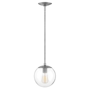 Warby - One Light Pendant in Mid-Century Modern-Scandinavian Style - 9.5 Inches Wide by 10.75 Inches High - 759360
