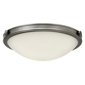 Maxwell - 3 Light Medium Flush Mount in Transitional Style - 19 Inches Wide by 6.5 Inches High