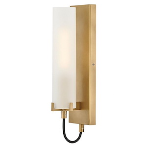 Ryden - 12W 1 LED Medium Wall Sconce-16.25 Inches Tall and 4.5 Inches Wide