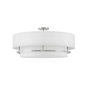 Graham - 20W 4 LED Extra Large Convertible Semi-Flush Mount-14 Inches Tall and 30 Inches Wide - 1278378