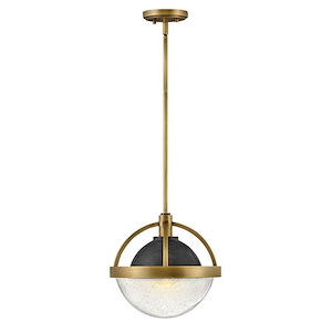 Watson - 1 Light Pendant in Transitional-Mid-Century Modern Style - 12 Inches Wide by 12 Inches High