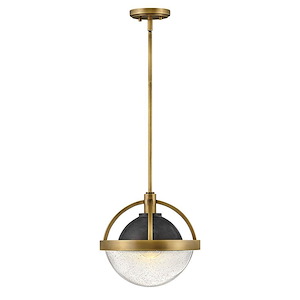 Watson - 1 Light Pendant in Transitional-Mid-Century Modern Style - 12 Inches Wide by 12 Inches High