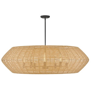Luca - 112W 8 LED Extra Large Chandelier In Coastal Style-17.5 Inhces Tall and 60 Inches Wide