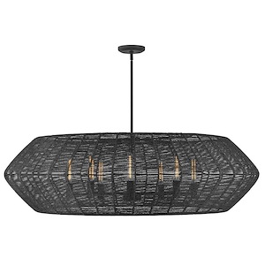 Luca - 112W 8 LED Extra Large Chandelier In Coastal Style-17.5 Inhces Tall and 60 Inches Wide - 1314397