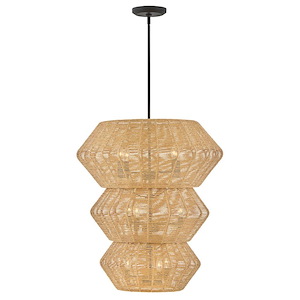Luca - 50W 10 LED Double Extra Large Chandelier In Coastal Style-31.25 Inhces Tall and 27.75 Inches Wide - 1314398