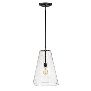 Vance - One Light Medium Pendant in Transitional-Modern-Scandinavian Style - 13 Inches Wide by 18.5 Inches High - 925793