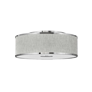 Halo - 68W 4 LED Large Flush Mount in Transitional Style - 24.25 Inches Wide by 8.75 Inches High - 1032775