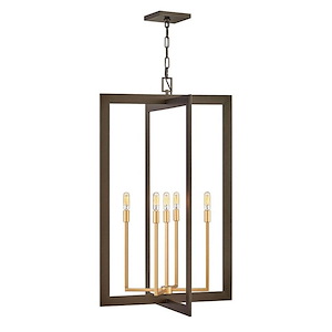 Anders - Five Light Large Chandelier in Transitional Style - 22 Inches Wide by 36.75 Inches High