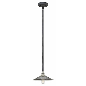 Rigby - 1 Light Small Pendant in Industrial Style - 10 Inches Wide by 4.3 Inches High