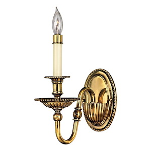 Cambridge - Single Light Sconce in Traditional Style - 4.5 Inches Wide by 11 Inches High - 759351