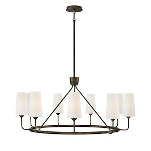 Lewis - 45W 9 LED Medium Pendant In Traditional Style-17.25 Inches Tall and 37.25 Inches Wide - 1278227