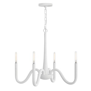 Maris - 20W 4 LED Medium Chandelier In Modern Style-20.5 Inches Tall and 25 Inches Wide - 1320130