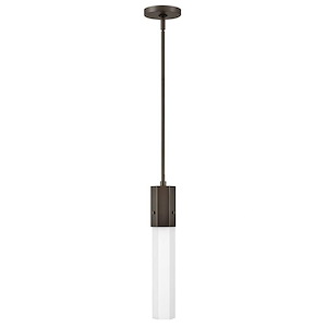 Facet - 10W 1 LED Extra Small Pendant In Modern Style-16.75 Inches Tall and 3.25 Inches Wide - 1278113