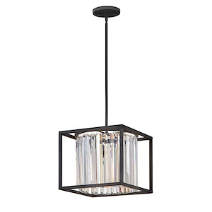 Giada - One Light Medium Pendant in Modern-Glam Style - 12 Inches Wide by 10 Inches High - 1267439