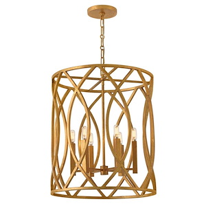 Leona - 6W 6 LED Pendant-25.5 Inch Tall and 22 Inch Wide - 1428733