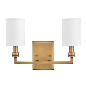 Moore - 10W 2 LED Medium Wall Sconce In Mid-Century Modern Style-10.5 Inches Tall and 15 Inches Wide - 1320222