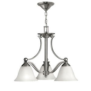 Bolla - 3 Light Small Chandelier in Transitional Style - 22.5 Inches Wide by 18.25 Inches High