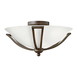 Bolla - 2 Light Small Flush Mount in Transitional Style - 16.75 Inches Wide by 8 Inches High - 758770