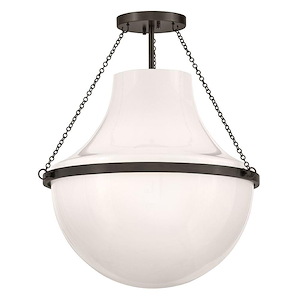 Collins - 12W 1 LED Medium Semi-Flush Mount-22.75 Inch Tall and 20 Inch Wide - 1375169