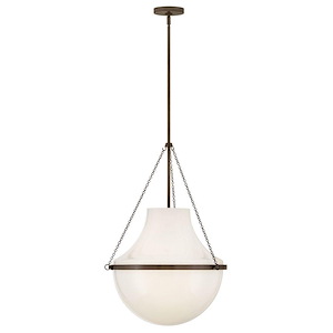 Collins - 12W 1 LED Pendant-27.75 Inch Tall and 20 Inch Wide - 1396898