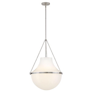 Collins - 12W 1 LED Large Pendant-27.75 Inch Tall and 20 Inch Wide - 1375170