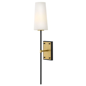 Saunders - 10W 1 LED Wall Sconce-30 Inch Tall and 5.25 Inch Wide - 1428735