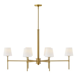 Saunders - 5W 6 LED Chandelier-19 Inch Tall and 30 Inch Wide - 1428736