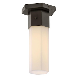 Facet - 4W 1 LED Flush Mount-9.5 Inch Tall and 5.25 Inch Wide - 1428740