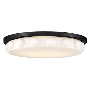 Zoey - 32W LED Flush Mount-3.5 Inch Tall and 20 Inch Wide - 1378254