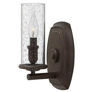 Dakota - One Light Wall Sconce in Rustic Style - 5.75 Inches Wide by 10.5 Inches High