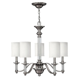 Sussex - 5 Light Medium Chandelier in Traditional Style - 26 Inches Wide by 24.75 Inches High