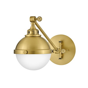 Fletcher - 1 Light Wall Mount In Traditional and Industrial Style-9.25 Inches Tall and 7 Inches Wide - 1153385