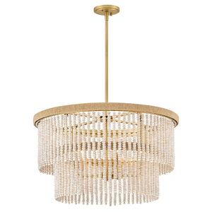 Indra - 5W 5 LED Convertible Chandelier-16.5 Inch Tall and 28.25 Inch Wide - 1396917