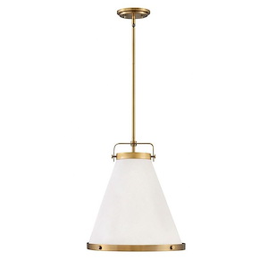 Lexi - 1 Light Large Pendant in Traditional-Transitional Style - 16 Inches Wide by 17.75 Inches High