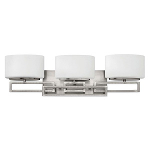 Lanza - 3 Light Bath Vanity in Transitional Style - 25 Inches Wide by 6.75 Inches High
