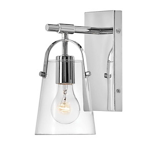 Foster - 14W 1 LED Medium Wall Sconce-10 Inches Tall and 5 Inches Wide