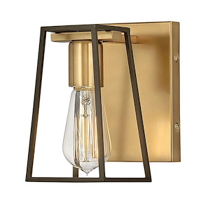 Filmore - 1 Light Bath Vanity in Transitional and Industrial Style - 4.5 Inches Wide by 7.5 Inches High
