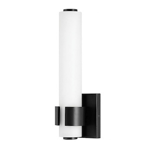 Aiden - 20W LED Small Wall Sconce In Modern Style-13.5 Inches Tall and 4.75 Inches Wide