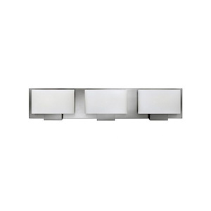 Milas - 3 Light Bath Vanity in Modern Style - 24 Inches Wide by 5 Inches High - 1024390