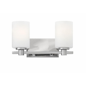 Karlie - 2 Light Bath Vanity in Transitional Style - 13.25 Inches Wide by 7.5 Inches High