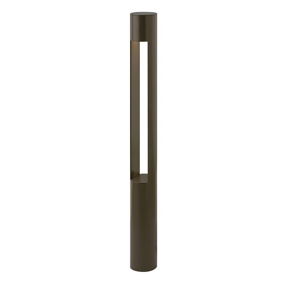 kussen middag humor Hinkley-Lighting---55601BZ---Atlantis ---120V-8W-LED-Round-Large-Bollard---3-Inches-Wide-by-30-Inches-High