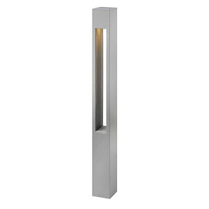 Atlantis - 120V 8W LED Square Large Bollard - 3 Inches Wide by 30 Inches High - 755702