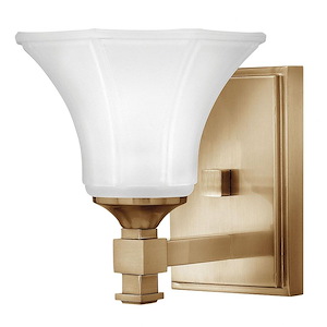 Abbie- 1 Light Bath Vanity in Traditional Style - 6.75 Inches Wide by 7.75 Inches High