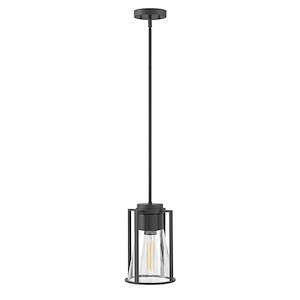 Refinery - 1 Light Small Pendant in Industrial Style - 7.75 Inches Wide by 12 Inches High - 1024454