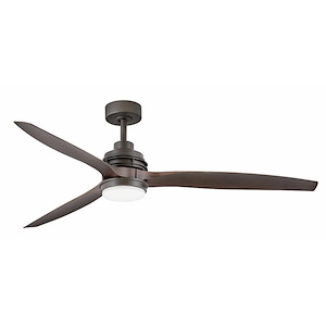 Artiste - 60 Inch 3 Blade Ceiling Fan with Light Kit