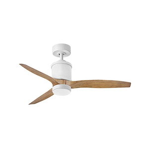 Hover - 3 Blade Ceiling Fan with Light Kit In Modern Style-17.25 Inches Tall and 52 Inches Wide - 1297321